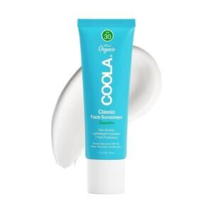 COOLA Organic Face Sunscreen SPF 30 Sunblock Lotion, (1.7 fl oz)